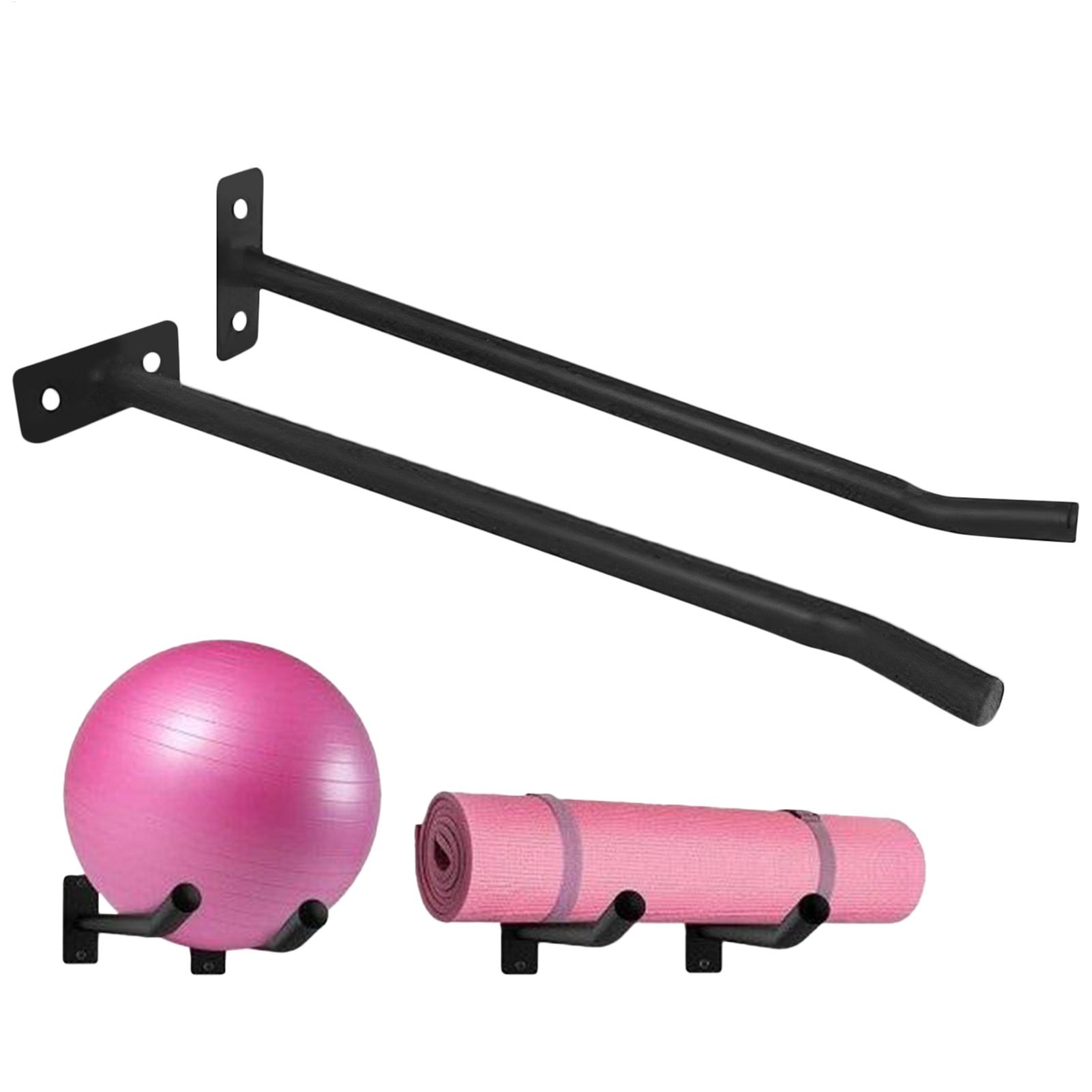 Home Gym Yoga Storage - Suporte para Bola de Exercício (Pacote