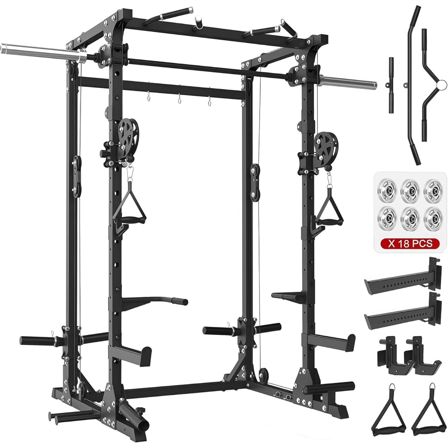 Home Gym One Machine - Máquina Smith, Rack de Agachamento 5