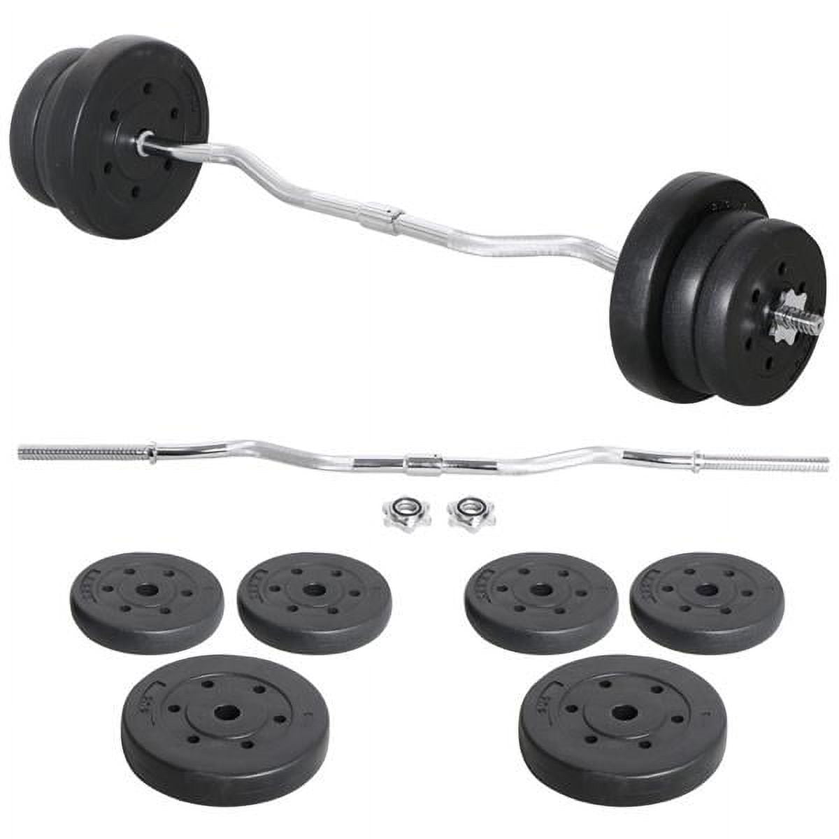 Barbell Curl Bar - Barra de musculação de 55 lb