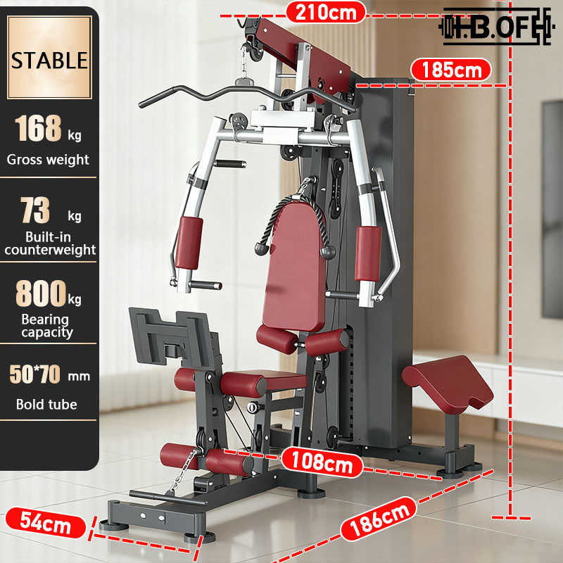 Home Gym Equipment Set - Equipamento de Fitness Indoor, Equipamento Esportivo,