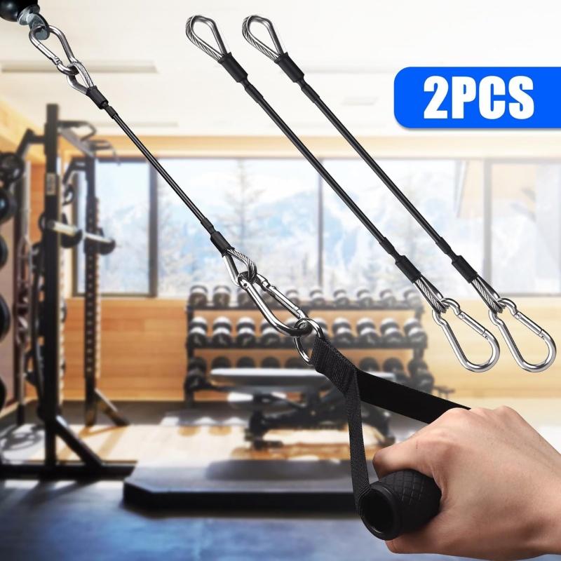 Home Gym Leg Extension Machine - 1/2 pçs extensão de cabo de
