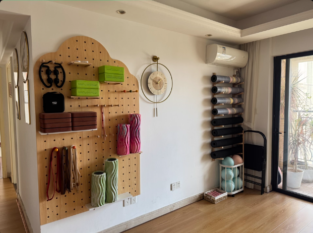 Home Gym Yoga Storage - Suporte de parede para tapete de