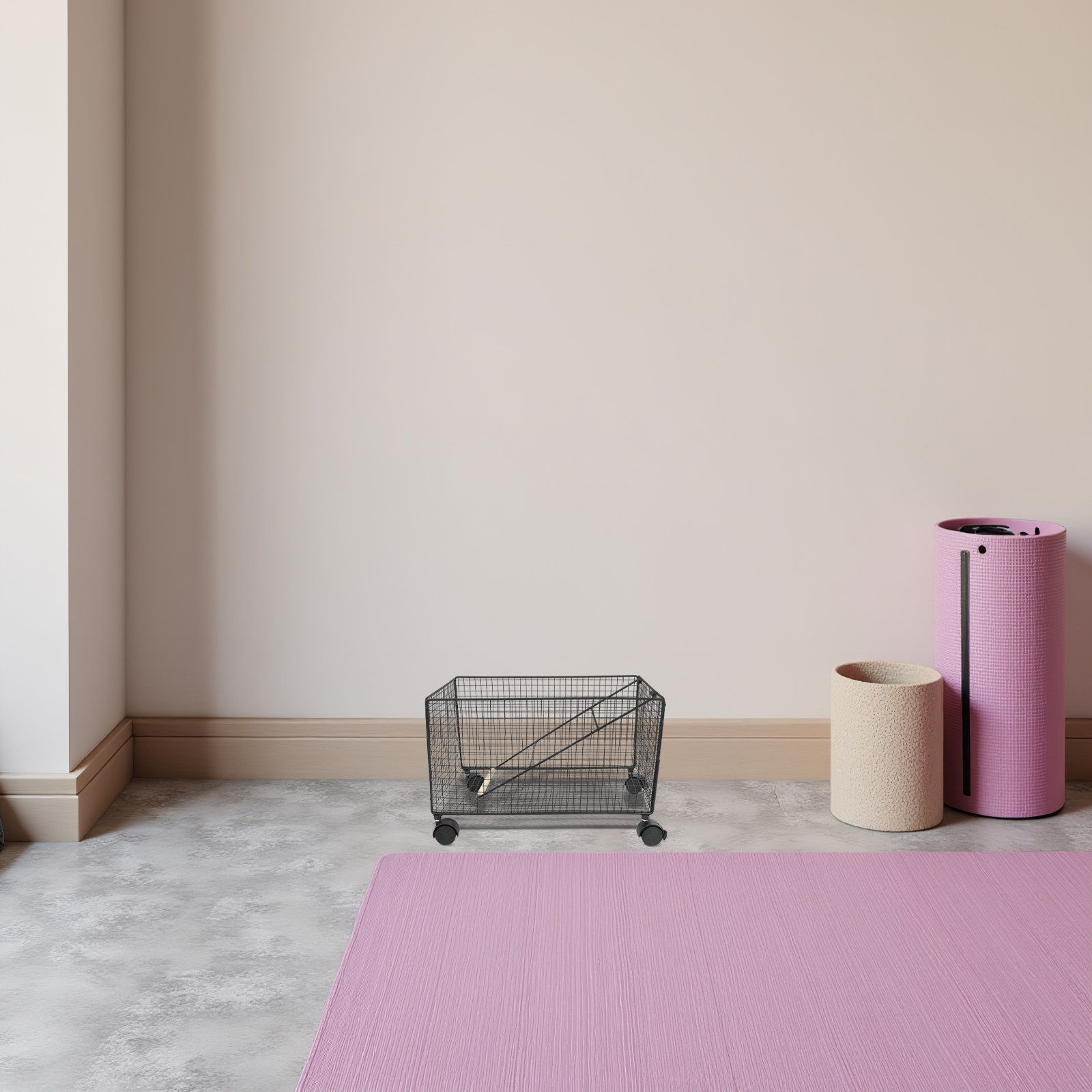 Home Gym Yoga Storage - Organizador Multiuso de Equipamentos de Academia,
