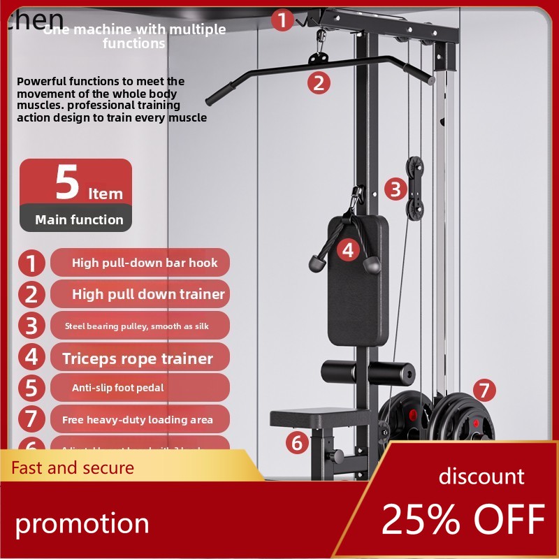 Home Gym One Machine - Zml pull down trainer casa único