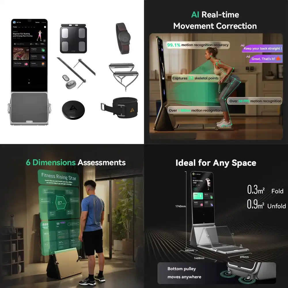 Home Gym One Machine - AEKE K1 Equipamento de Ginástica Doméstica
