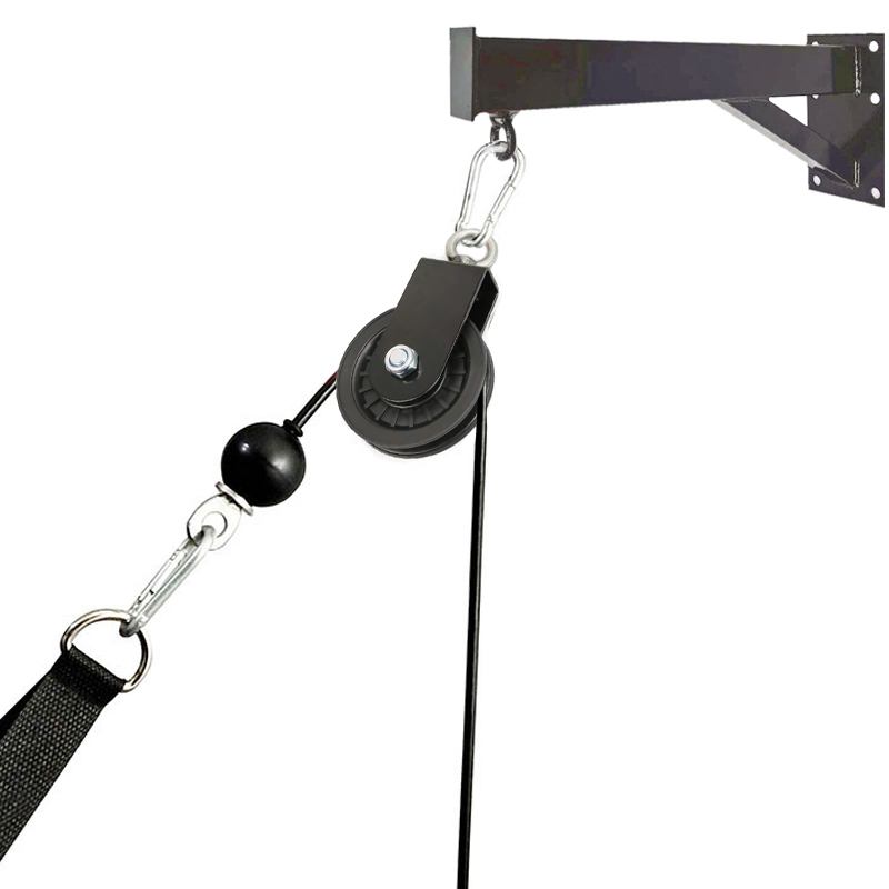 Wall Mounted Polia Cable Machi - Home Gym Cable Pulley System avaliação e preço