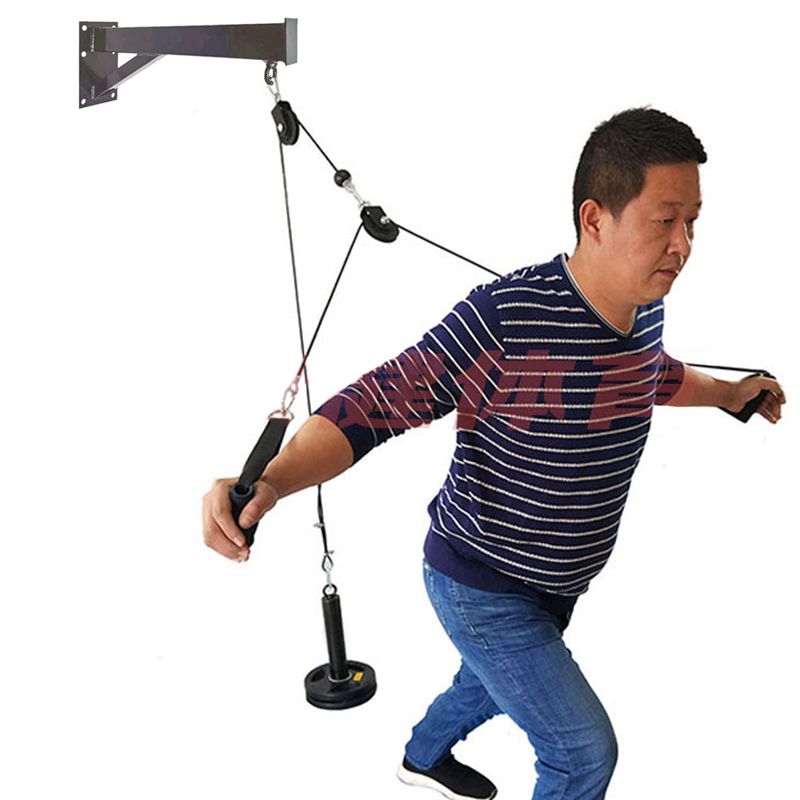 Wall Mounted Polia Cable Machi - Home Gym Cable Pulley System avaliação e preço