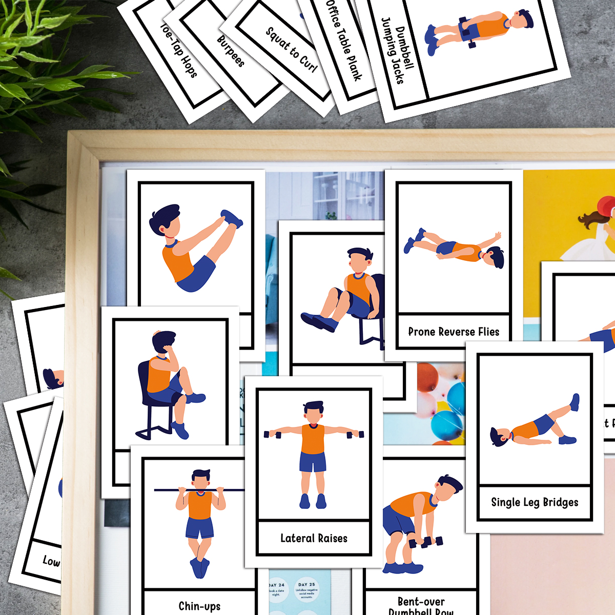 50 cartões de exercícios físic - Workout Plan Home Gym avaliação e preço