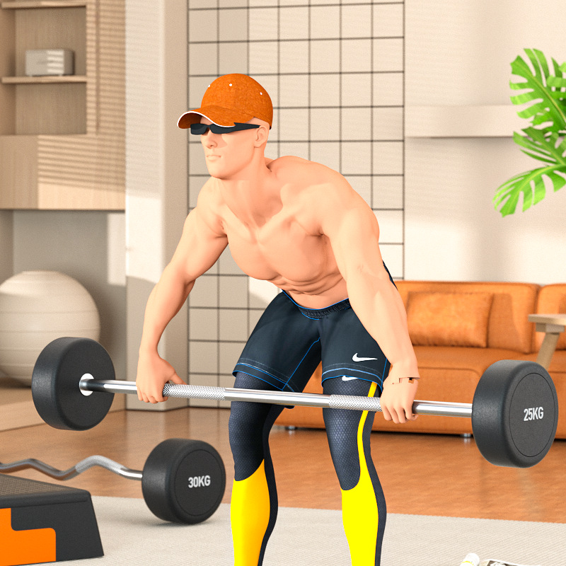Conjunto de barra fixa de aço, - Barbell Curl Bar avaliação e preço
