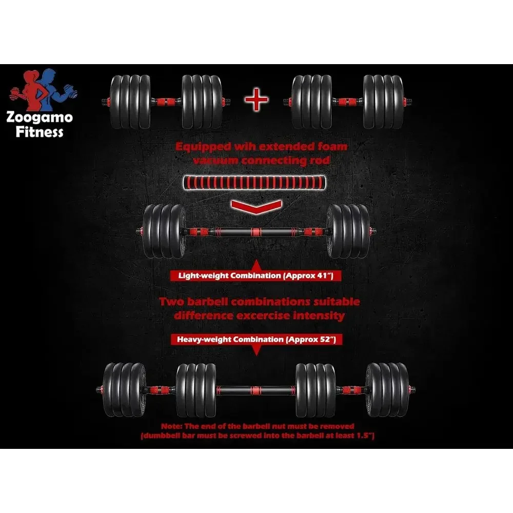 Conjunto de Halteres Ajustávei - Home Gym Equipment Set avaliação e preço
