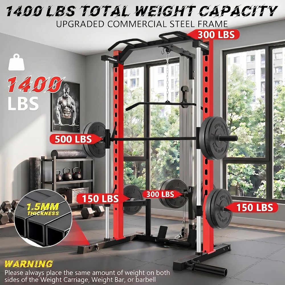 Máquina Smith Multifuncional c - Home Gym One Machine avaliação e preço