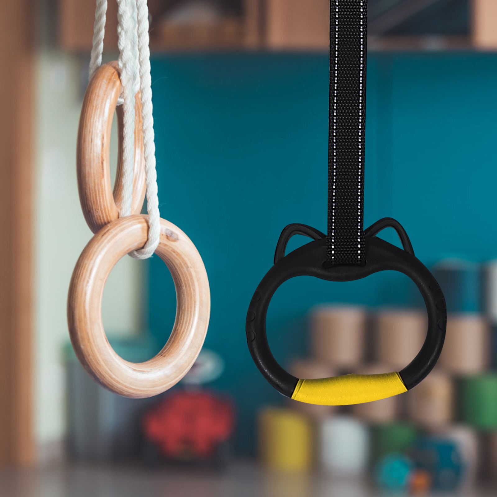1 conjunto 1 conjunto de anéis - Home Gym Equipment Set avaliação e preço