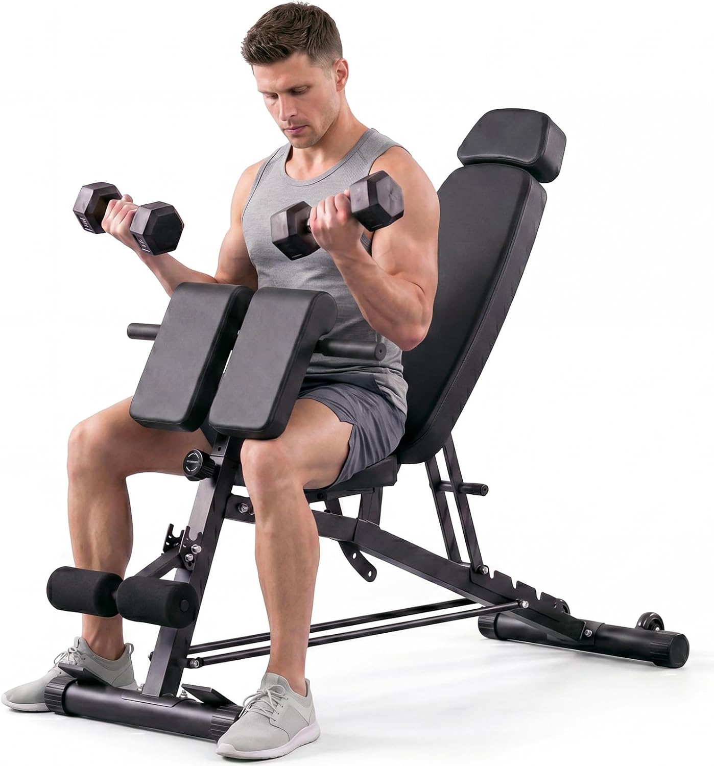 Banco de Peso Ajustável para T - Home Gym Leg Extension Machine avaliação e preço