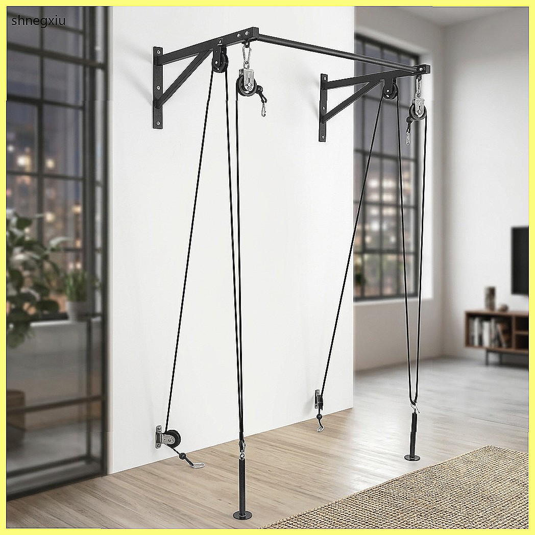 Sistema de Polias DIY Montado  - Home Gym Cable Pulley System avaliação e preço