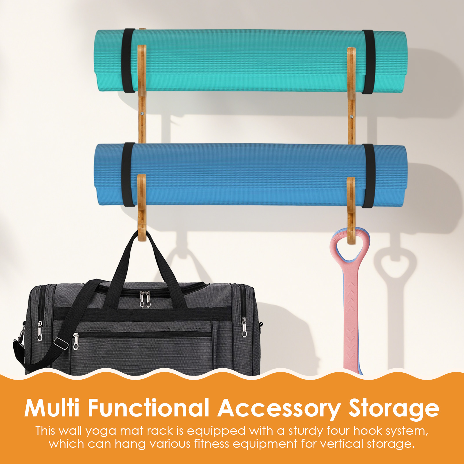 Rack de armazenamento para tap - Home Gym Yoga Storage avaliação e preço