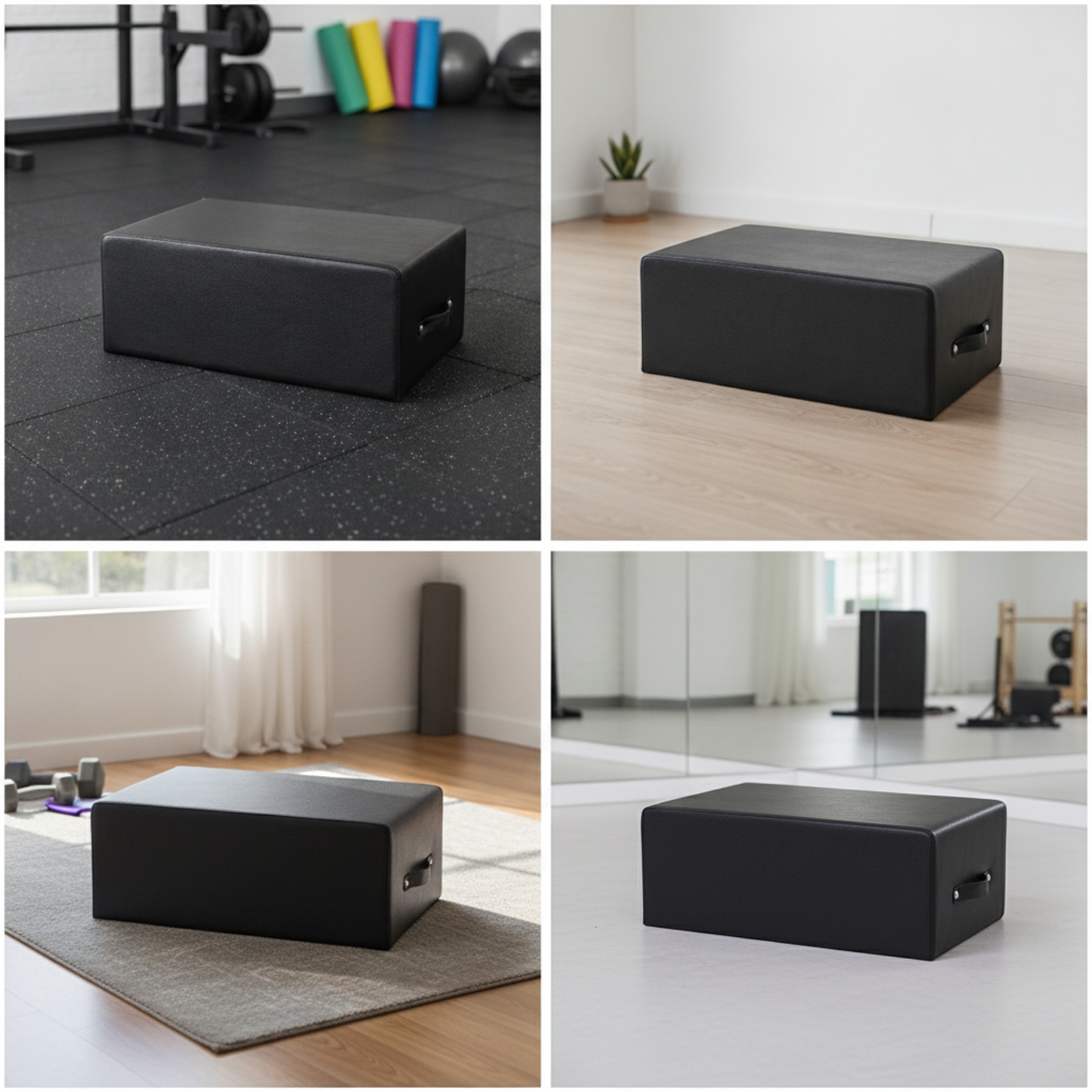 Caixa de Exercícios Estofada D - Home Gym Equipment Set avaliação e preço