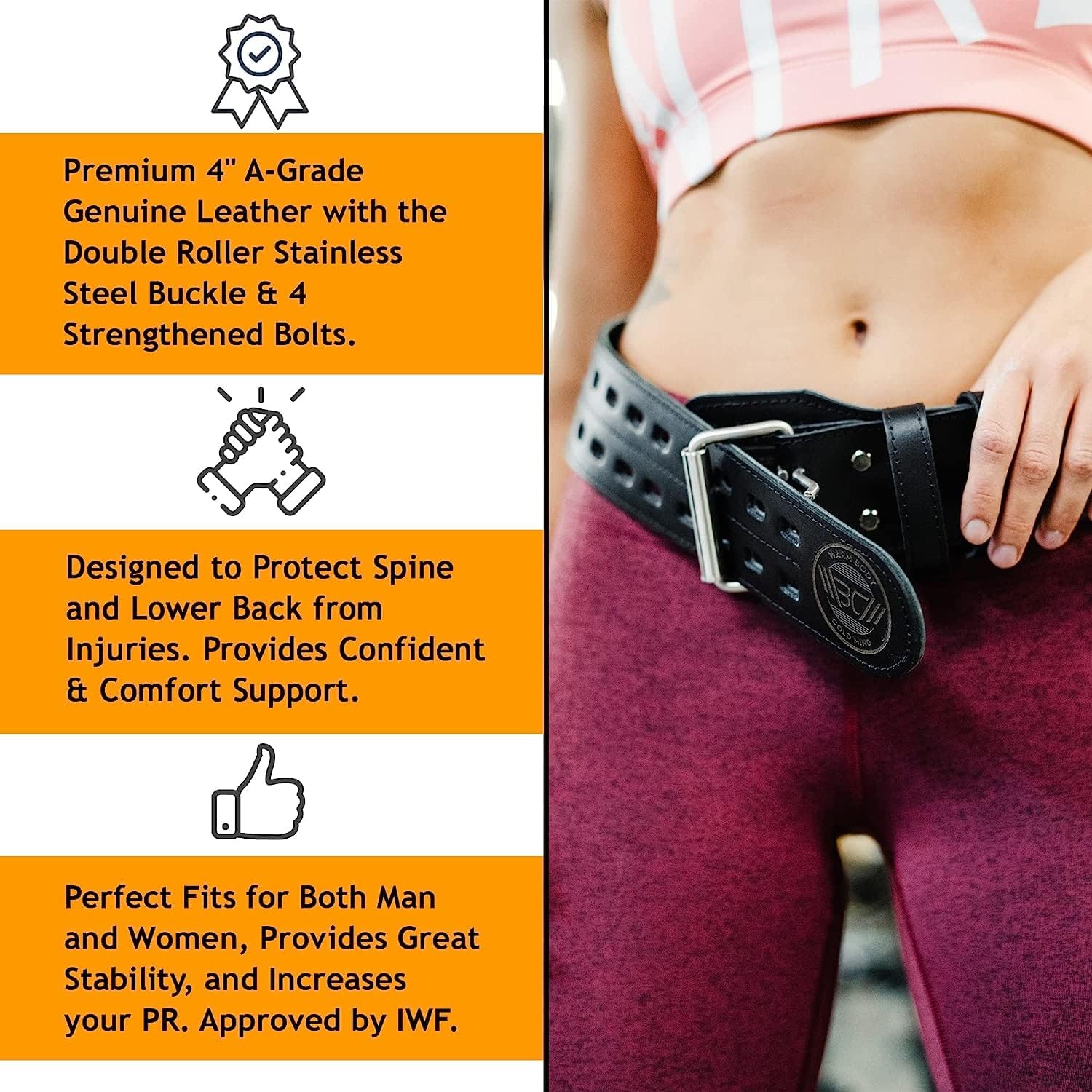 Cinto de Levantamento de Peso  - Weight Belt Lifting avaliação e preço