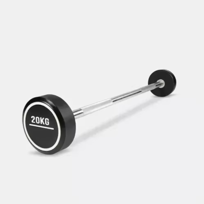 Conjunto de Halteres Fixos com - Barbell Curl Bar avaliação e preço