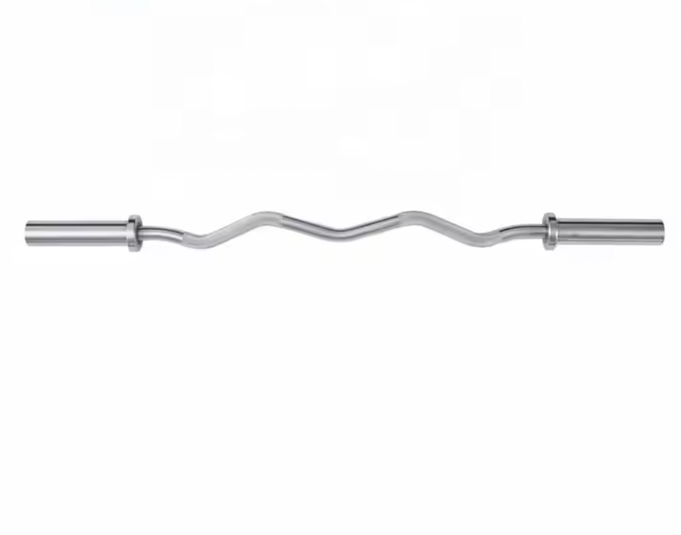 Barra de Halteres E-z Curl de  - Barbell Curl Bar avaliação e preço