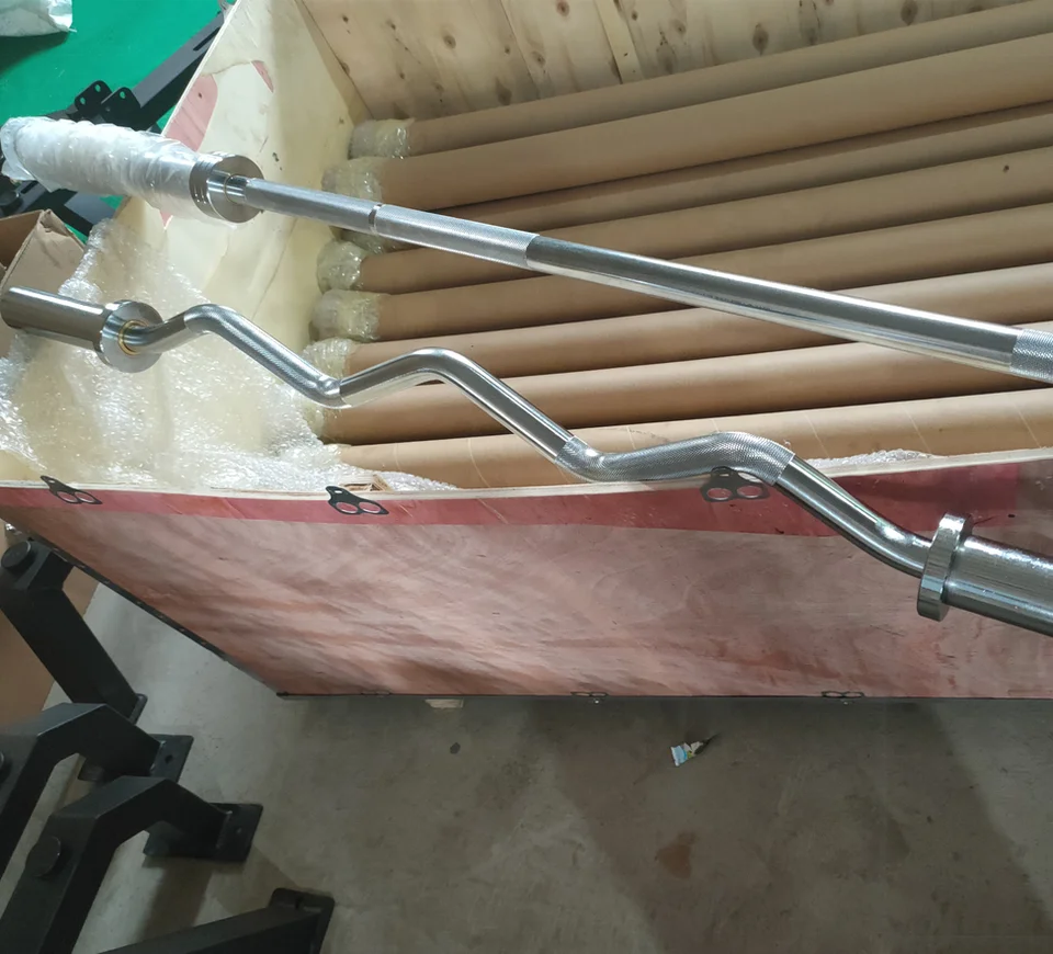 Equipamentos de Academia à Ven - Barbell Curl Bar avaliação e preço