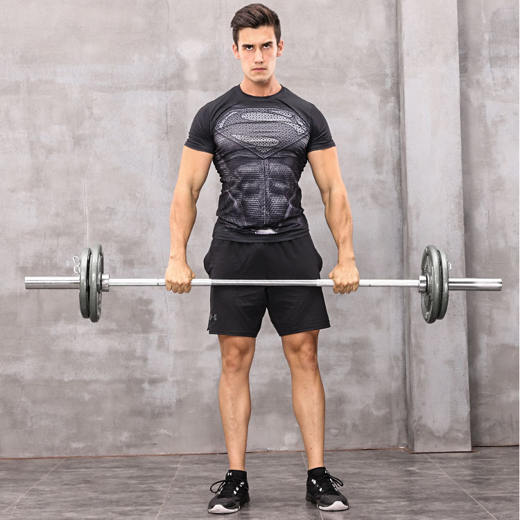 Conjunto de barra de curvatura - Barbell Curl Bar avaliação e preço