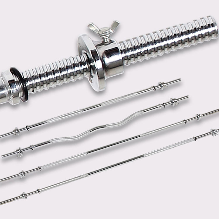 Conjunto de barra de curvatura - Barbell Curl Bar avaliação e preço