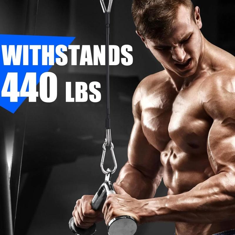 1/2 pçs extensão de cabo de gi - Home Gym Leg Extension Machine avaliação e preço