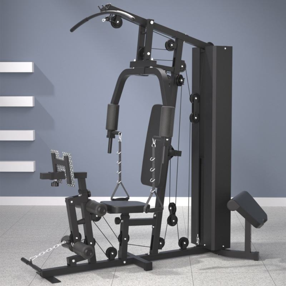 Sistema de Polias Multifuncion - Home Gym Cable Pulley System avaliação e preço