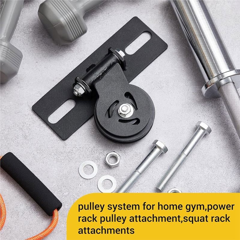 Novo Sistema de Polias ABJX co - Home Gym Cable Pulley System avaliação e preço