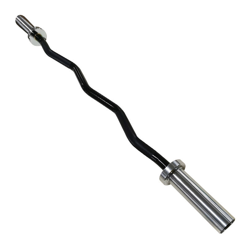 Barra de barra ez curvada de a - Barbell Curl Bar avaliação e preço