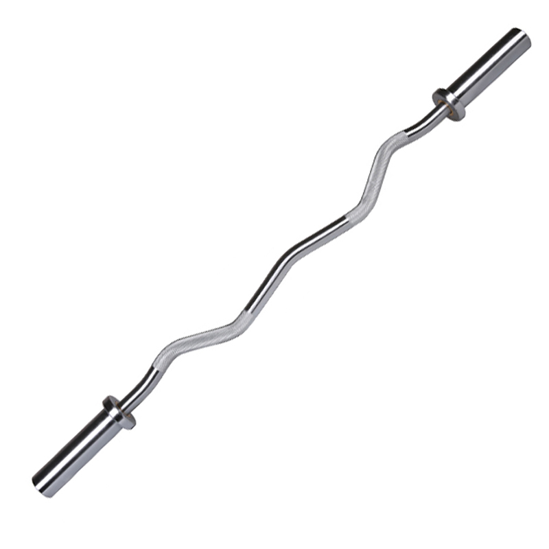 Barra de barra ez curvada de a - Barbell Curl Bar avaliação e preço