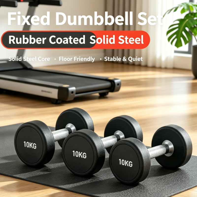Conjunto de Halteres Fixos 5kg - Home Gym Equipment Set avaliação e preço
