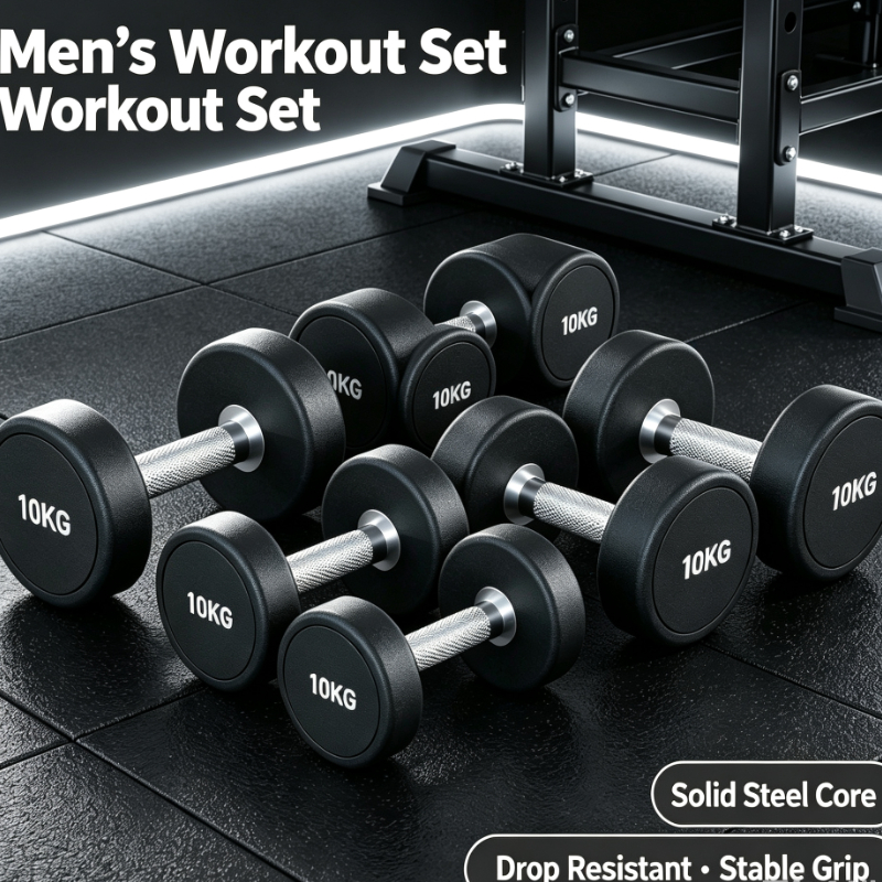 Conjunto de Halteres Fixos 5kg - Home Gym Equipment Set avaliação e preço