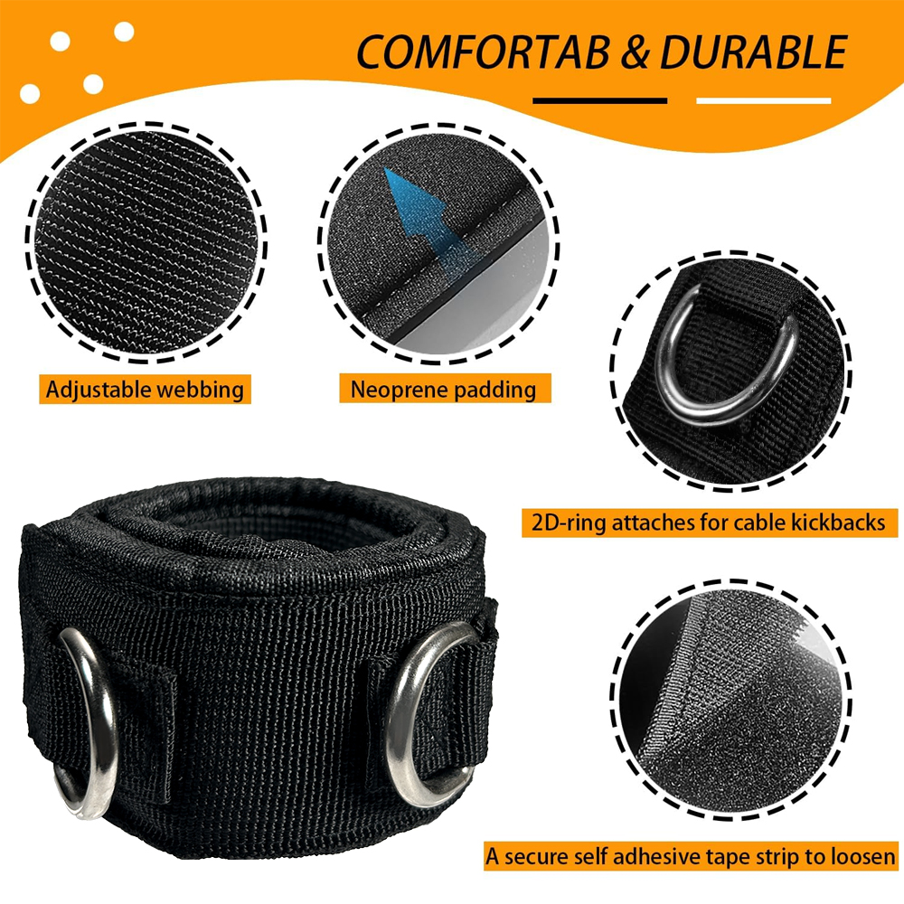 1 Par de Alças de Tornozelo pa - Home Gym Leg Extension Machine avaliação e preço