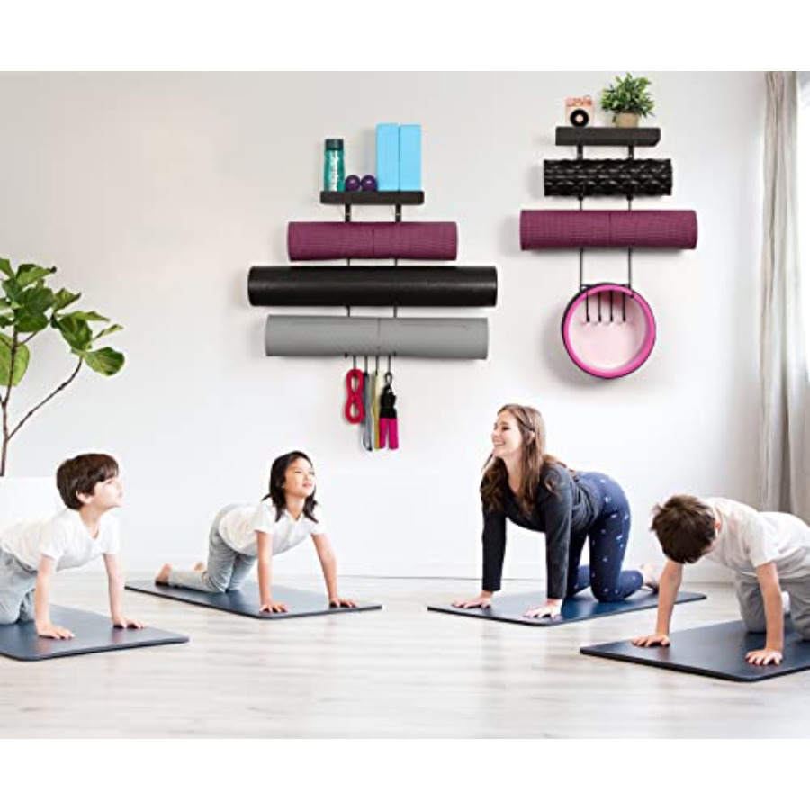 Suporte de Parede para Tapete  - Home Gym Yoga Storage avaliação e preço
