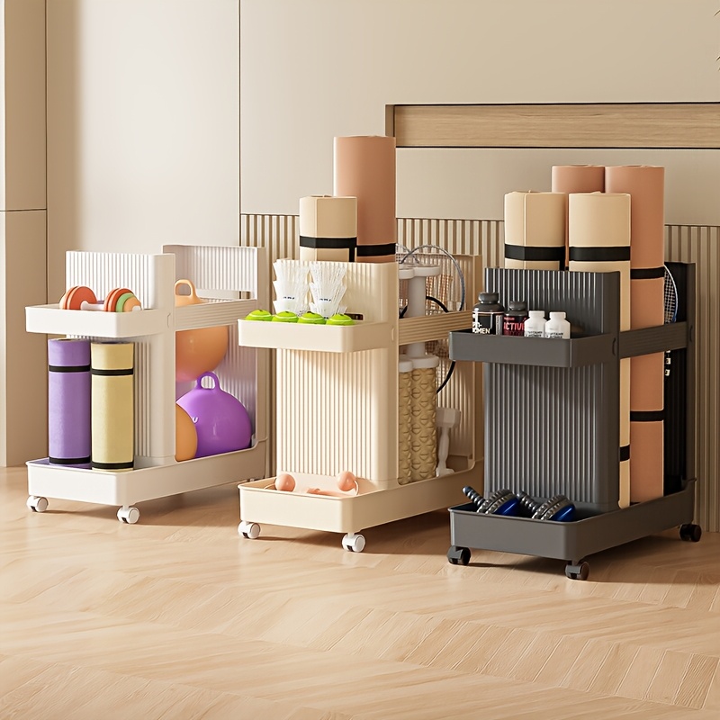 Suporte Vertical para Equipame - Home Gym Yoga Storage avaliação e preço