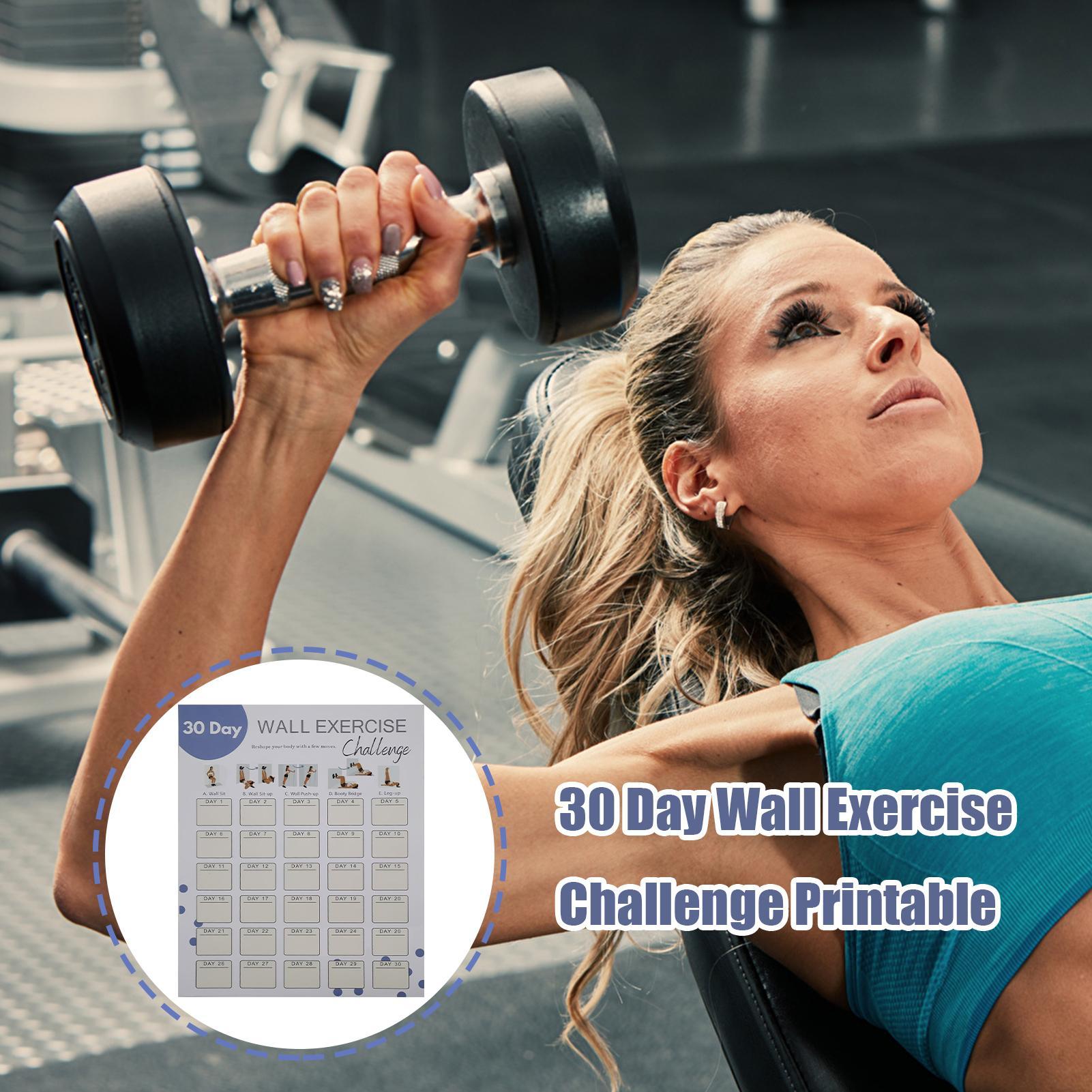 Planejador de fitness de pared - Workout Plan Home Gym avaliação e preço