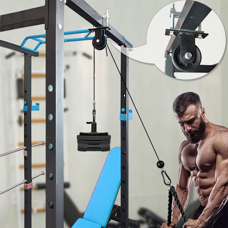 Sistema de polia para serviço  - Home Gym Cable Pulley System avaliação e preço