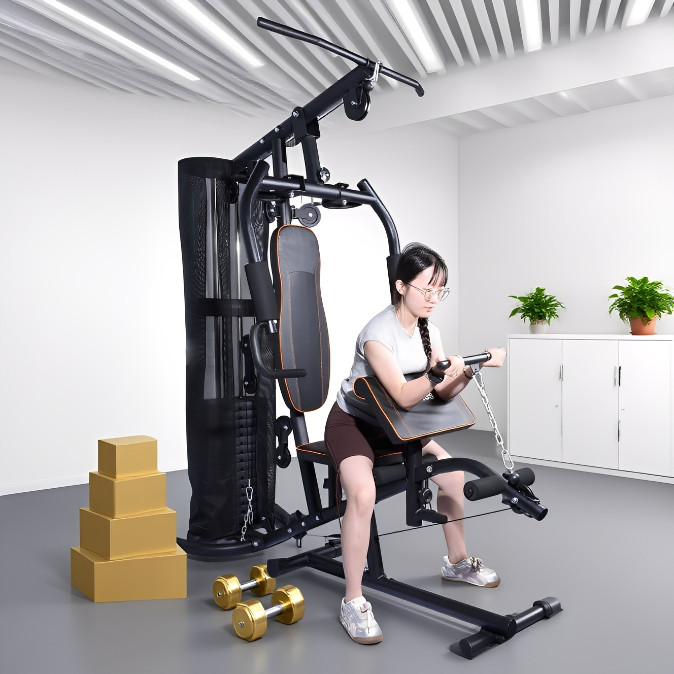Máquina de ginástica doméstica - Home Gym One Machine avaliação e preço