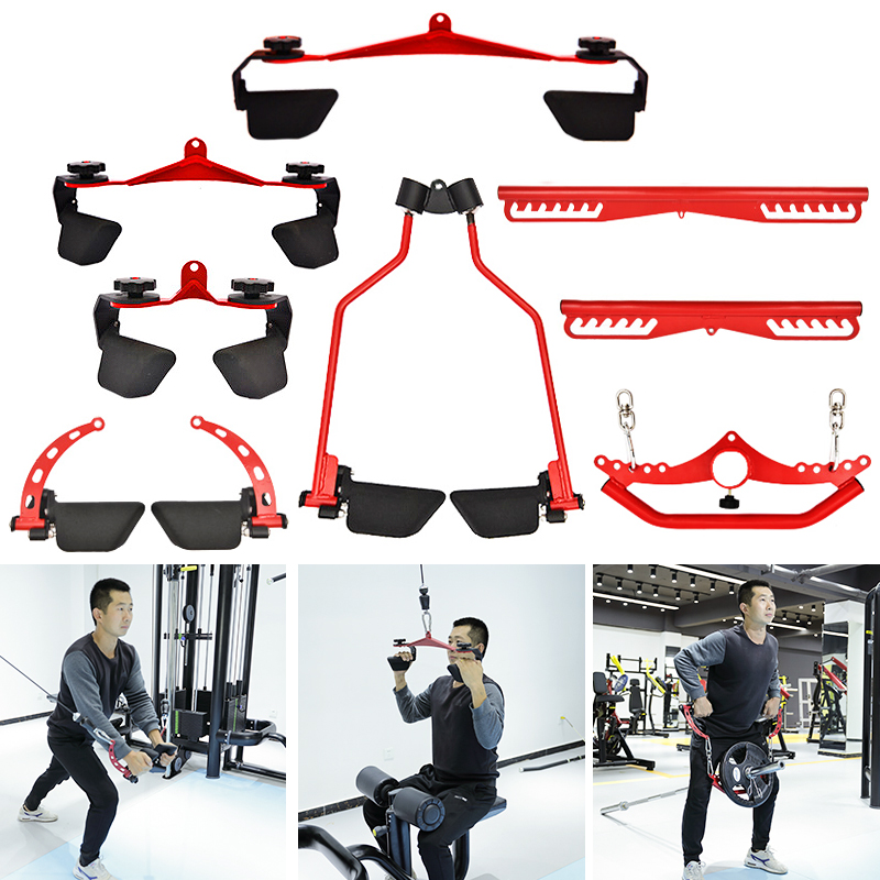 Ajustável fitness lat puxar pa - Home Gym Cable Pulley System avaliação e preço