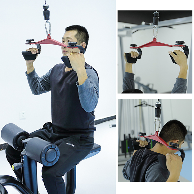 Ajustável fitness lat puxar pa - Home Gym Cable Pulley System avaliação e preço