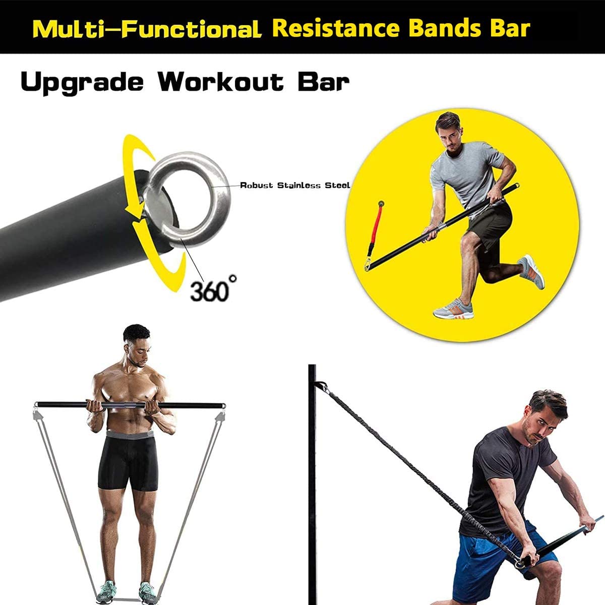 150lb fitness booty resistênci - Home Gym Equipment Set avaliação e preço