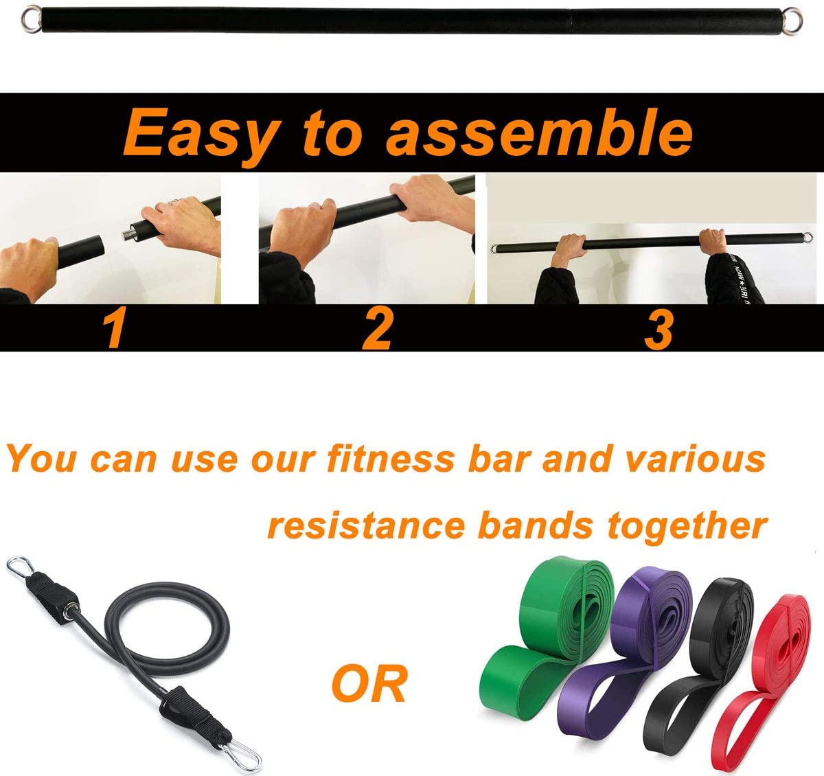 150lb fitness booty resistênci - Home Gym Equipment Set avaliação e preço